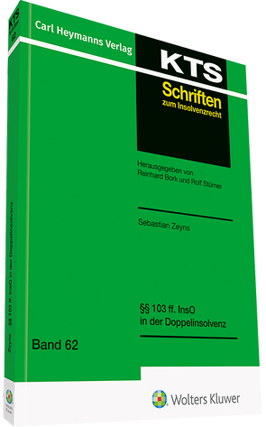 §§ 103 ff. InsO in Doppelinsolvenz von Zeyns,  Sebastian