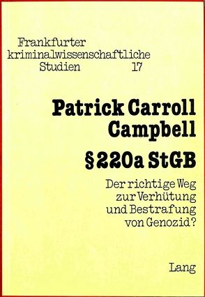 220a StGB von Campbell,  Patrick Carroll