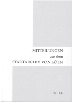 ¬Das¬ Schatzhaus der Bürger mit Leben erfüllt von Historisches Archiv d. Stadt Köln, Schmidt-Czaia,  Bettina