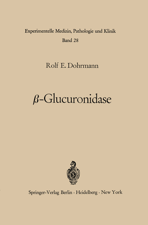 β-Glucuronidase von Dohrmann,  R. E.