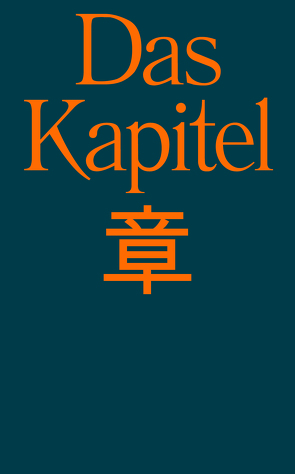 章 Das Kapitel von Marx,  Stefan