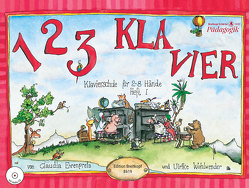 1 2 3 Klavier Heft 1 mit CD von Ehrenpreis,  Claudia, Wohlwender,  Ulrike