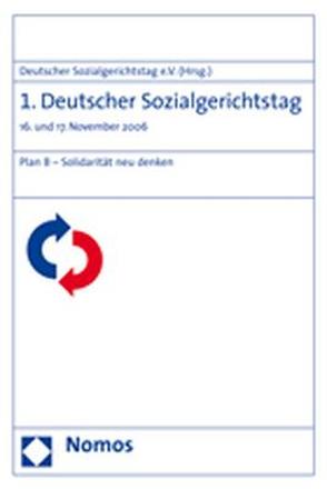 1. Deutscher Sozialgerichtstag von Deutscher Sozialgerichtstag e.V.