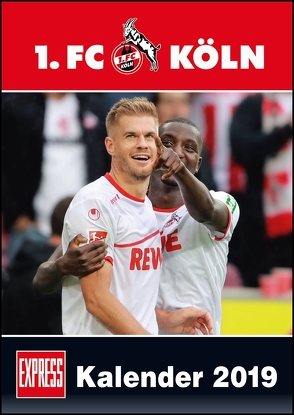 1. FC Köln 2019 – Fußball-Kalender 2019 – Fankalender – 29,7 x 42 cm von Bopp,  Eduard, Bucco,  Herbert