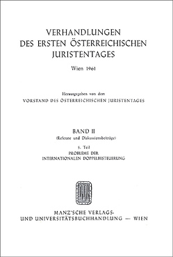 Probleme der internationalen Doppelbesteuerung von Fritsch,  Ernst, Kaan,  Wilhelm