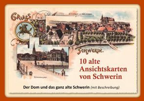 10 alte Ansichtskarten von Schwerin von Pekrul,  Gisela