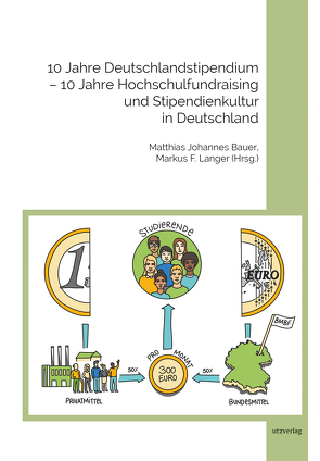 10 Jahre Deutschlandstipendium – 10 Jahre Hochschulfundraising und Stipendienkultur in Deutschland von Agrello,  Valentina, Bauer,  Matthias Johannes, Langer,  Markus F., Naber,  Tom