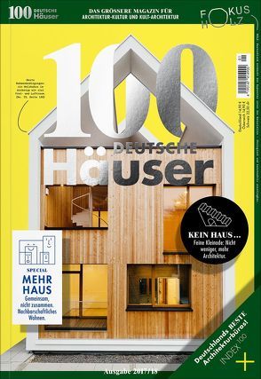 100 DEUTSCHE Häuser von Atzara,  Rosanna, Czejka,  Erik, Gmeiner,  Julia, Hötzl,  Manuela, Maurer,  Andreas, Peschke,  Marc, Putz,  Michaela, Riefenstahl,  Julia, Schaberl,  Rosa, Schneider,  Sonja, Tanja,  Rose, Volkmer,  Ina