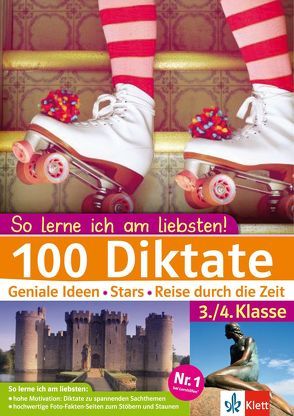 100 Diktate 3./4. Klasse von von der Lühe,  Jutta