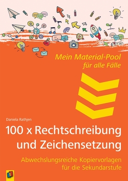 100 x Rechtschreibung und Zeichensetzung von Rathjen,  Daniela