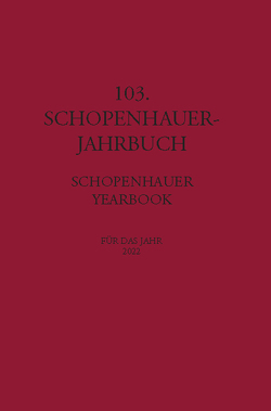 103. Schopenhauer Jahrbuch von Birnbacher,  Dieter, Kossler,  Matthias