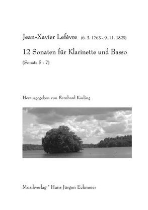 12 Sonaten für Klarinette und Basso von Kösling,  Bernhard, Lefèvre,  Jean X