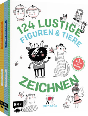 124 lustige Figuren und Tiere zeichnen von Runyan,  Terry