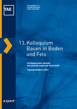 13. Kolloquium Bauen in Boden und Fels von Moormann,  Christian, Vogt-Breyer,  Carola