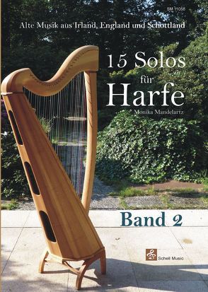 15 Solos für Harfe – Band 2 von Mandelartz,  Monika