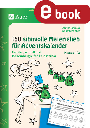 150 sinnvolle Materialien für Adventskalender 1-2 von Sipinski,  Sabrina, Weber,  Annette