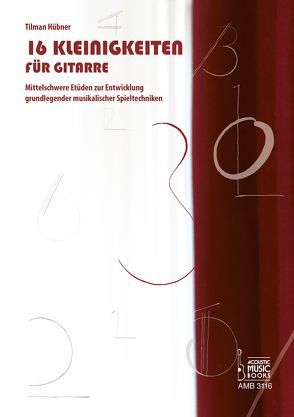 16 Kleinigkeiten für Gitarre von Hübner,  Tilman