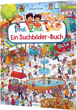 1mal, 2mal, 3mal – Ein Suchbilder-Buch von Krüger,  Simone