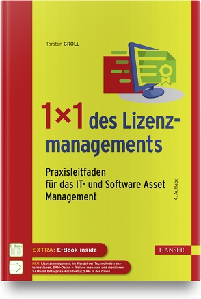 1×1 des Lizenzmanagements von Groll,  Torsten