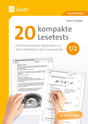 20 kompakte Lesetests für Klasse 2 von Scheller,  Anne