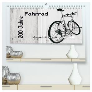 200 Jahre Fahrrad – Ausschnitte von Ulrike SSK (hochwertiger Premium Wandkalender 2024 DIN A2 quer), Kunstdruck in Hochglanz von Schaller-Scholz-Koenen,  Ulrike