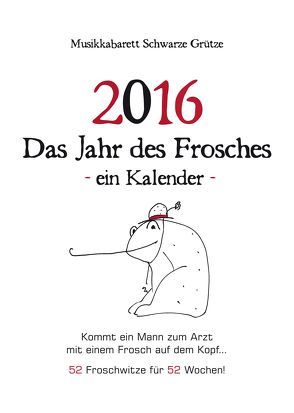 2016 Das Jahr des Frosches – ein Kalender – von Klucke,  Stefan, Pursche,  Dirk