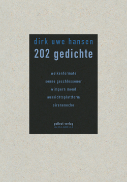 202 gedichte von Hansen,  Dirk Uwe, Wagener,  Michael