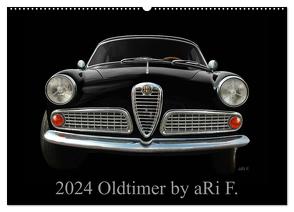 2024 Oldtimer by aRi F. (Wandkalender 2024 DIN A2 quer), CALVENDO Monatskalender von F.,  aRi