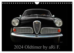 2024 Oldtimer by aRi F. (Wandkalender 2024 DIN A4 quer), CALVENDO Monatskalender von F.,  aRi