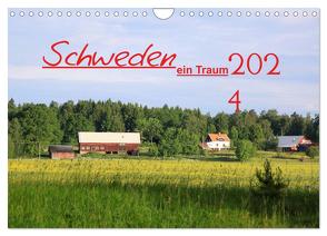 2024 Schweden ein Traum (Wandkalender 2024 DIN A4 quer), CALVENDO Monatskalender von Elstner,  Dieter