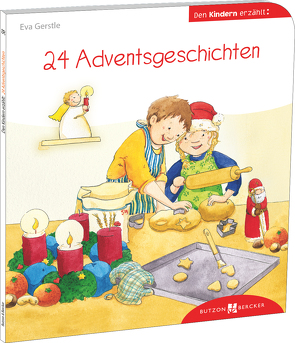 24 Adventsgeschichten den Kindern erzählt von Danner,  Eva, Leberer,  Sigrid