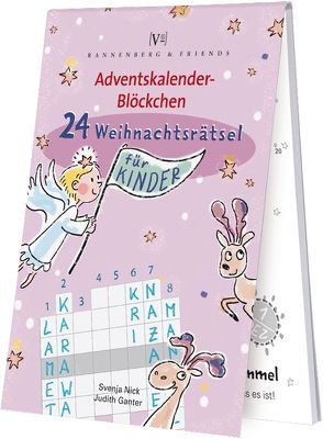 24 Weihnachtsrätsel für Kinder von Ganter,  Judith, Nick,  Svenja