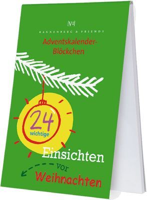 24 wichtige Einsichten vor Weihnachten von Wetzel,  Jutta