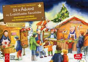 24 x Advent im Erzähltheater Kamishibai. Adventskalender. von Lefin,  Petra