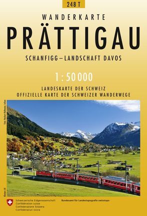 248T Prättigau Wanderkarte