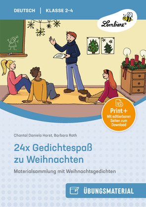 24x Gedichtespaß zu Weihnachten von Horst,  C. D., Rath,  B.