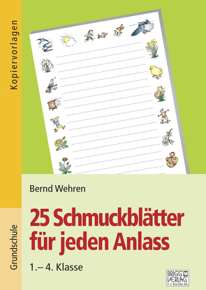 25 Schmuckblätter für jeden Anlass von Wehren,  Bernd