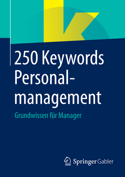 250 Keywords Personalmanagement von Springer Fachmedien Wiesbaden