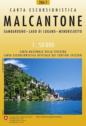 286T Malcantone Wanderkarte