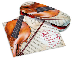 2er-Set Brillenetui und Microfasertuch »Violine«