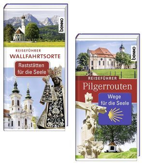 2er Set: Reiseführer Pilgerrouten und Reiseführer Wallfahrtsorte von Fritsch,  Patricia, Klingner,  Dirk, Wenk,  Judith