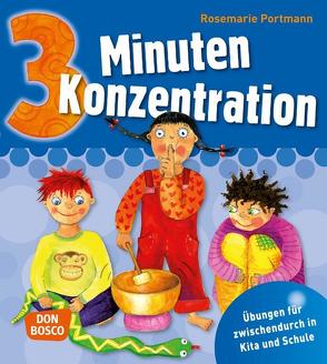 3 Minuten Konzentration von Portmann,  Rosemarie