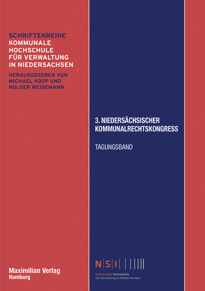 3. Niedersächsischer Kommunalrechtskongress von Seybold,  Jan