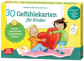 30 Gefühlekarten für Kinder von Bücken-Schaal,  Monika