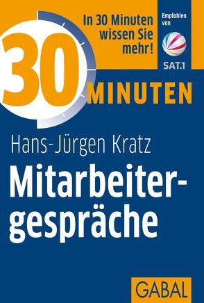 30 Minuten Mitarbeitergespräche von Kratz,  Hans-Jürgen