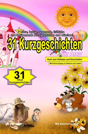 31 Kurzgeschichten für Amy – Ein Namenbuch mit 31 Kurzgeschichten und Märchen von Otto,  Mario