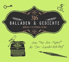 316 Balladen & Gedichte von ZYX Music GmbH & Co. KG