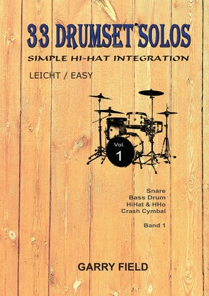 33 DRUMSET SOLOS / 33 Drumset Solos von Field,  Garry