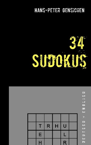 33 Sudoku von Gensichen,  Hans-Peter