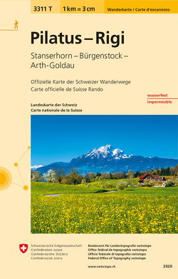 3311T Pilatus – Rigi Wanderkarte